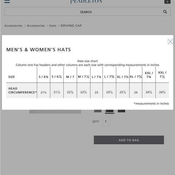 PENDLETON NAVY BLUE DRIVING CAP LARGE - Picture 13 of 13